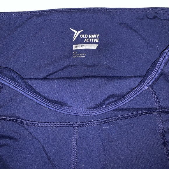 Navy blue active leggings - Picture 5 of 5